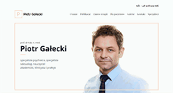Desktop Screenshot of piotrgalecki.pl