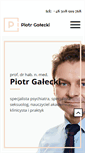 Mobile Screenshot of piotrgalecki.pl